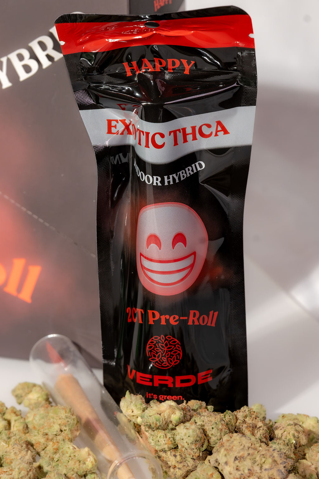 Its Verde THCA Vibe Prerolls (Happy)
