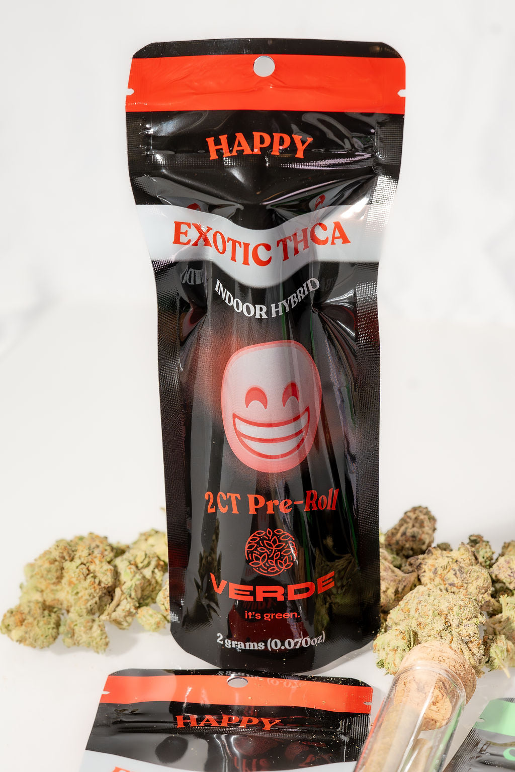 Its Verde THCA Vibe Prerolls (Happy)