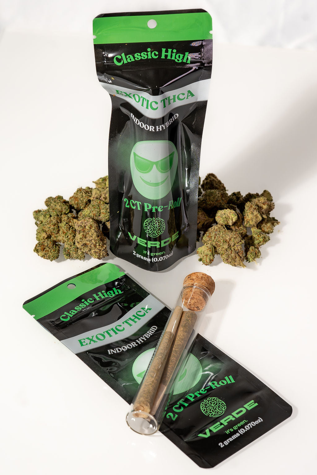 Its Verde THCA Vibe Prerolls (Classic High)