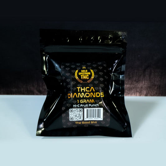 Gold Spectrum THCA Diamonds 1g - Blue Zaza