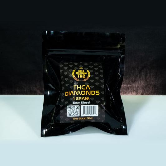 Gold Spectrum THCA Diamonds 1g - Sour Diesel