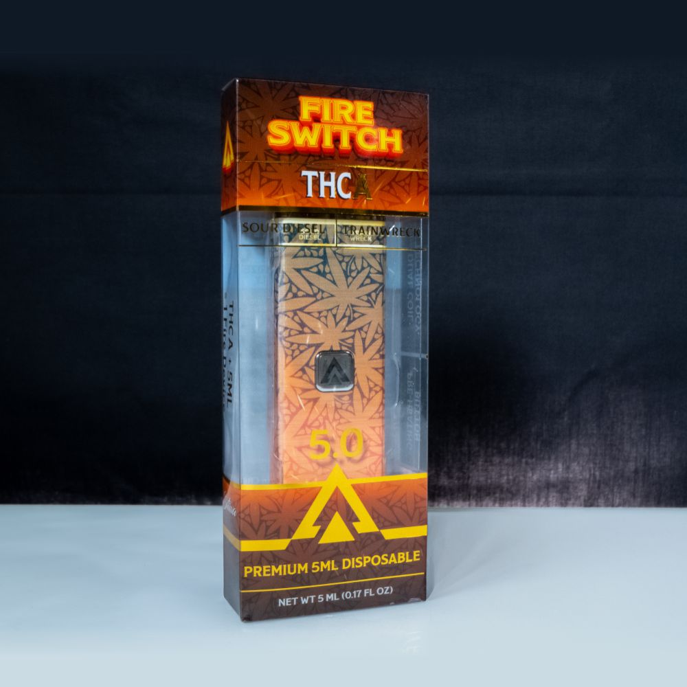 Fire Switch THCA 5ML Disposable - Sour Diesel and Trainwreck