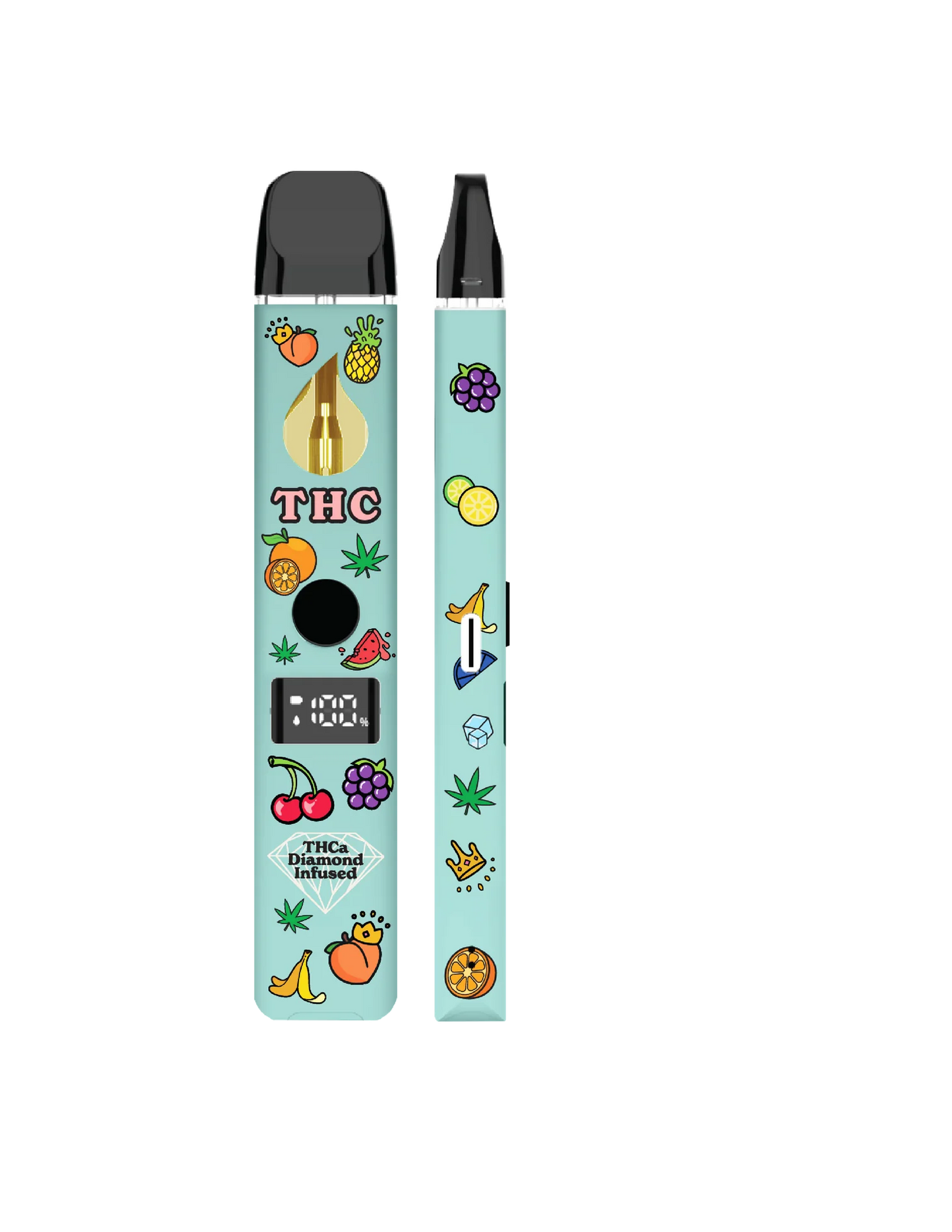 Gold Spectrum 2ml Fruity THCA disposable - Tropical Lava Cake