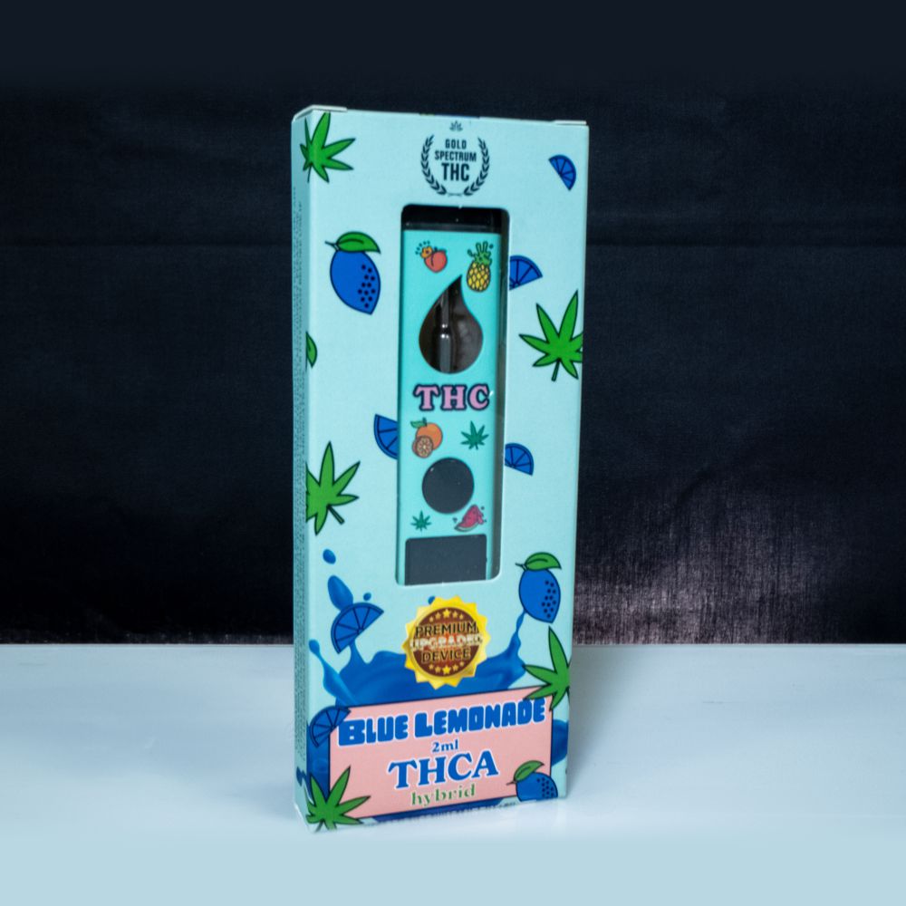 Gold Spectrum 2ml Fruity THCA disposable - Blue Lemonade