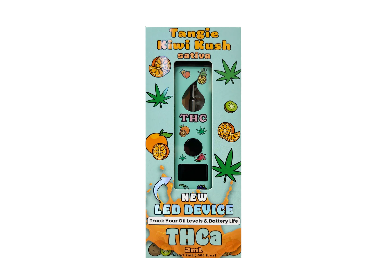 Gold Spectrum 2ml Fruity THCA disposable - Tangie Kiwi Kush